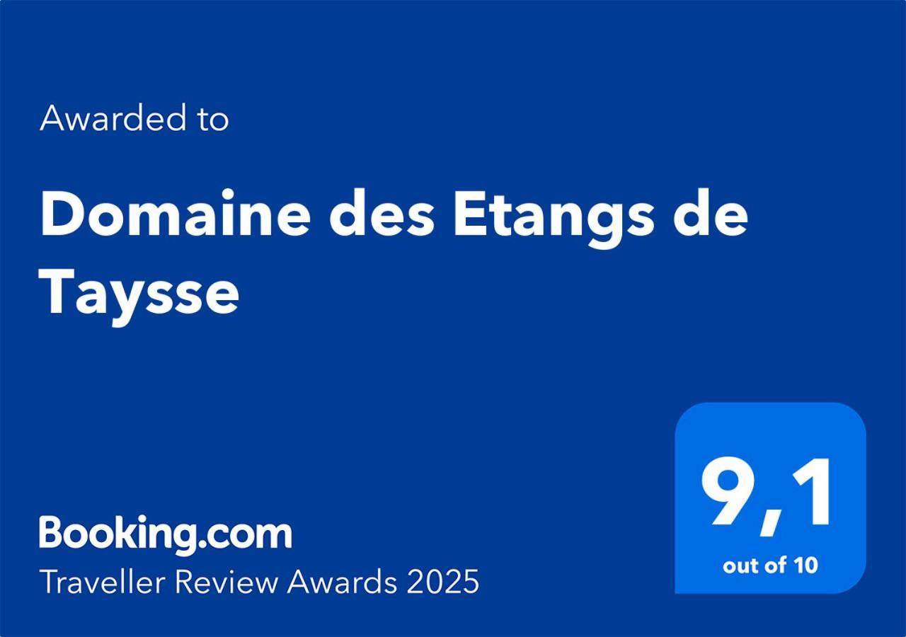 Domaine Des Etangs De Taysse Hotel Espagnac Eksteriør billede